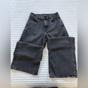 American Eagle Curvy High-Rise Wide-Leg Jeans